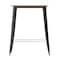 Flash Furniture 31.5 SQ Bar Top Table Brown Poly Top/Black Frame JJ-T14619H-80-BRBK-GG - alternate 10